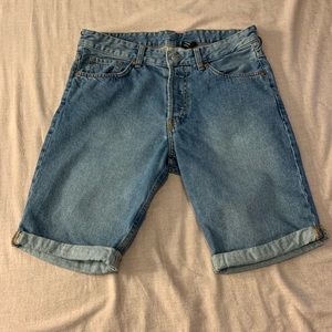 Men’s Blue Jean Shorts